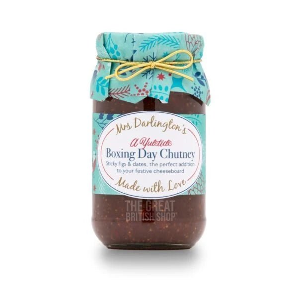 Mrs Darlington's Boxing Day Chutney - 330g imported British grocery product available in Canada