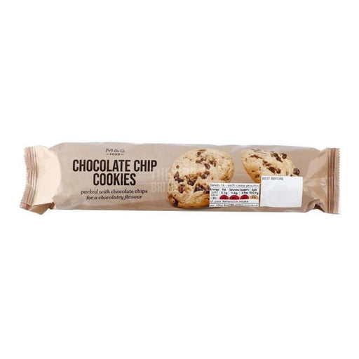 M&S Chocolate Chip Cookies - 200g imported British grocery product available in Canada