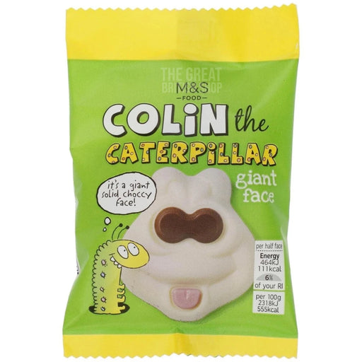 M&S Colin the Caterpillar Face - 40g imported British grocery product available in Canada