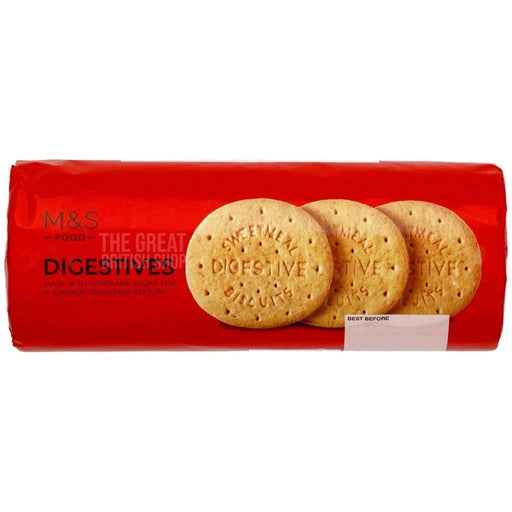 M&S Digestives - 400g imported British grocery product available in Canada