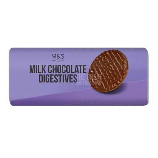 M&S Milk Chocolate Digestives imported British grocery product available in Canada