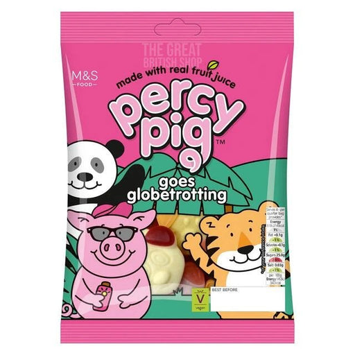 M&S Percy Pig Globetrotting - 170g imported British grocery product available in Canada