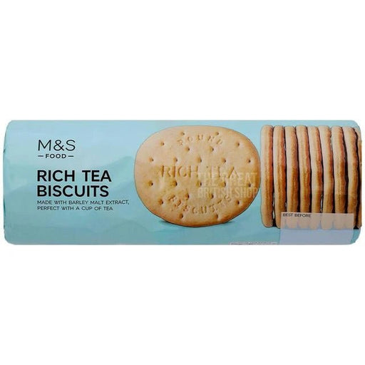 M&S Rich Tea Biscuits - 300g imported British grocery product available in Canada