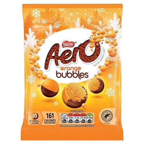 Nestlé Aero Orange Bubbles - 70g | British Store Online | The Great British Shop