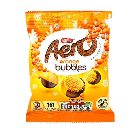 Nestlé Aero Orange Bubbles - 70g | British Store Online | The Great British Shop