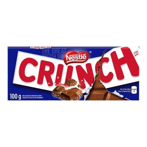 Nestle Crunch Milk Bar - 100g imported British grocery product available in Canada