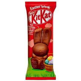 KitKat Easter Break Bunny 29g, front of the red wrapper showing the chocolate bunny shape and basket image.