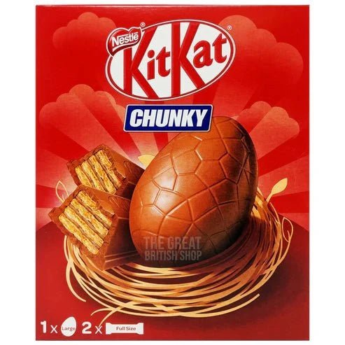 Nestlé KitKat Chunky Large Egg - 190g imported British grocery product available in Canada