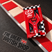 KitKat Formula 1 collectible tin 132g in its original sleeve on a racing-inspired rubber surface moulded with The Great British Shop.