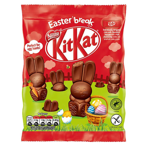 Nestle KitKat Mini Bunnies Bag 5 Pack - 55g | British Store Online | The Great British Shop
