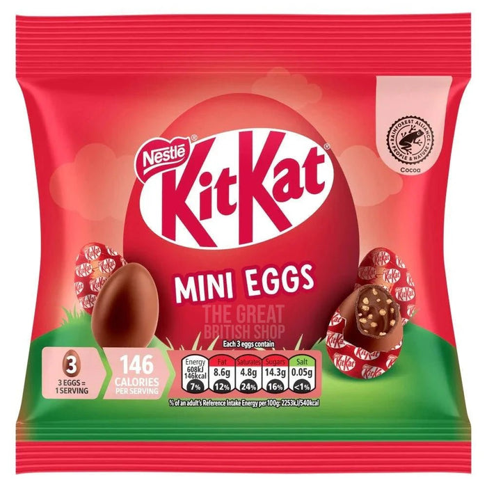 Nestle KitKat Mini Eggs - 81g imported British grocery product available in Canada