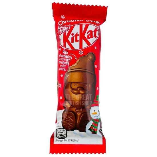 Nestlé Kitkat Santa - 29g imported British grocery product available in Canada