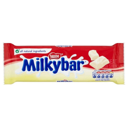 Nestle Milkybar Block - 90g imported British grocery product available in Canada