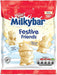 Nestlé Milkybar Festive Friends Sharing Bag - 57g imported British grocery product available in Canada