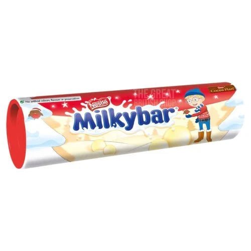 Nestlé Milkybar Giant Tube - 80g imported British grocery product available in Canada