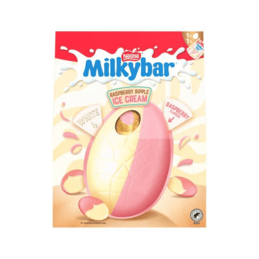 Nestle Milkybar Raspberry Ripple Large Egg - 236g | British Store Online | The Great British Shop