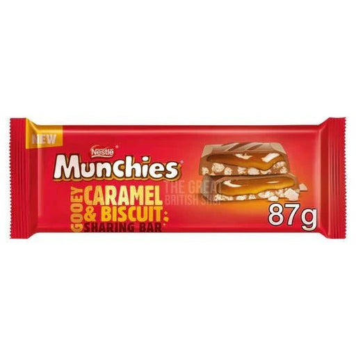 Nestle Munchies Caramel - 87g imported British grocery product available in Canada