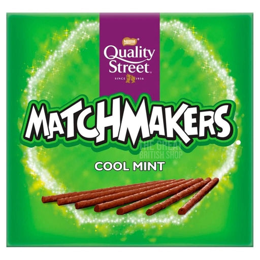 Nestle Quality Street Matchmakers Cool Mint - 120g imported British grocery product available in Canada