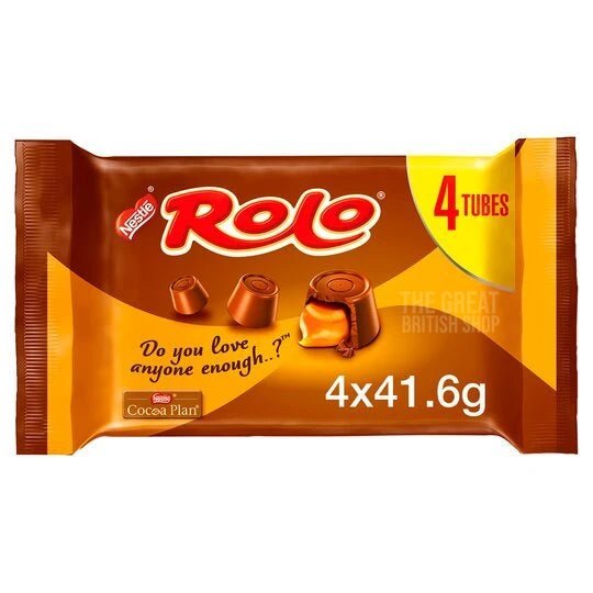 Nestle Rolo - 4 Pack imported British grocery product available in Canada