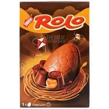 Nestlé Rolo Large Egg - 202g imported British grocery product available in Canada
