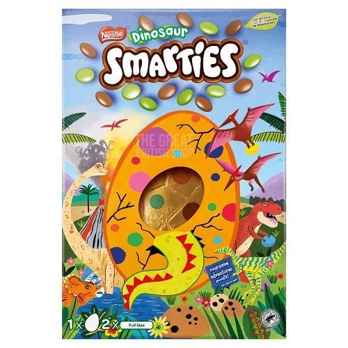 Nestle Smarties Dinosaur Egg - 226g imported British grocery product available in Canada