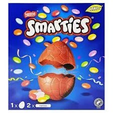 Nestlé Smarties Large Egg - 188g imported British grocery product available in Canada