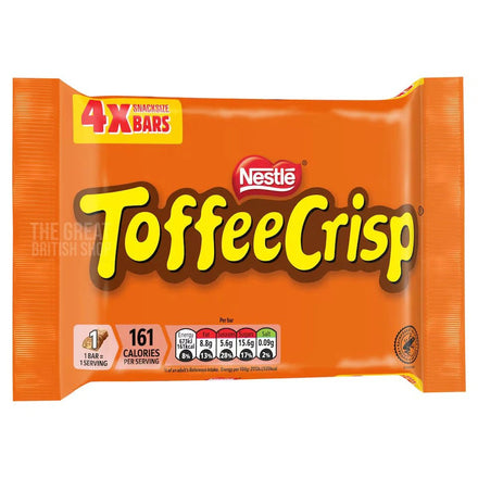 Nestle Toffee Crisp 4 Pack - 124g