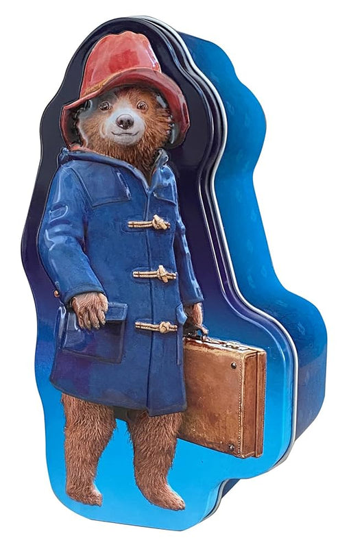 Paddington Bear Shaped Tin With Shortbread Biscuits - 100g | British Store Online | The Great British Shop