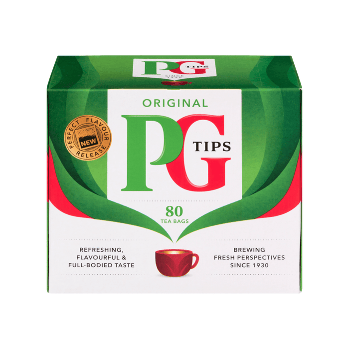 PG Tips Original - 80 Tea Bags imported British grocery product available in Canada