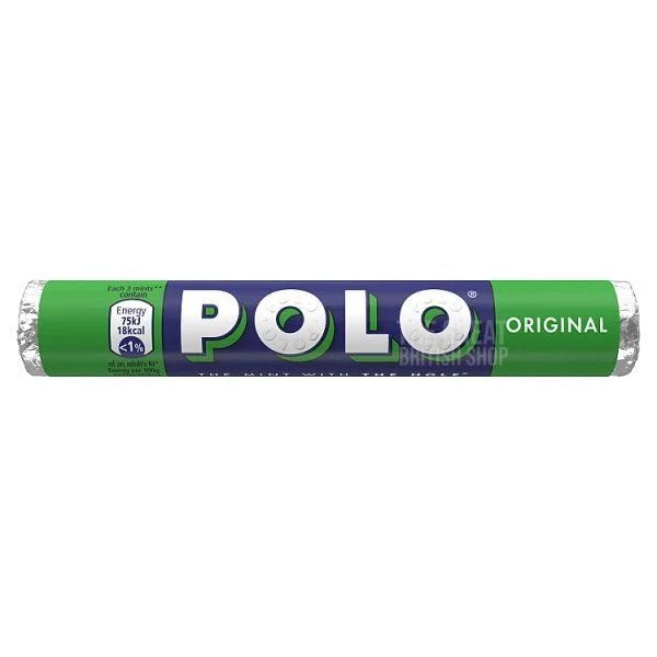 Polo Mints - 34g imported British grocery product available in Canada