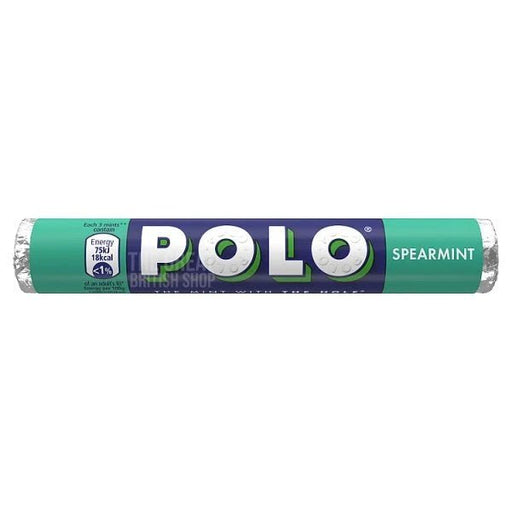 Polo Spearmints - 34g imported British grocery product available in Canada