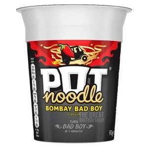 Pot Noodle Bombay Bad Boy - 90g imported British grocery product available in Canada