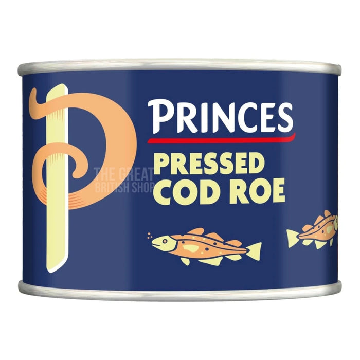 Princes Pressed Cod Roe - 200g imported British grocery product available in Canada