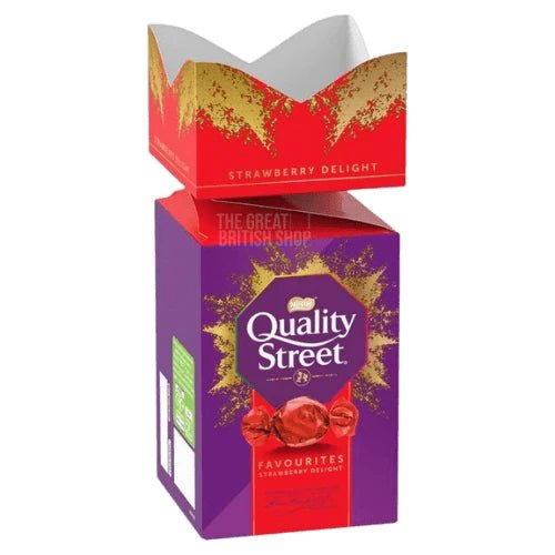 Quality Street Strawberry Delight Cracker - 290g imported British grocery product available in Canada