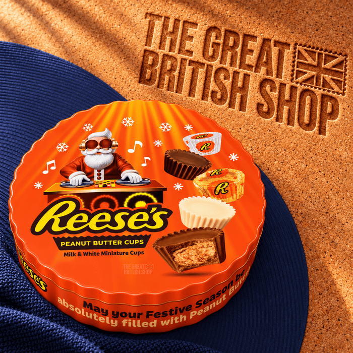 Reese's Gift Tin - 309g imported British grocery product available in Canada