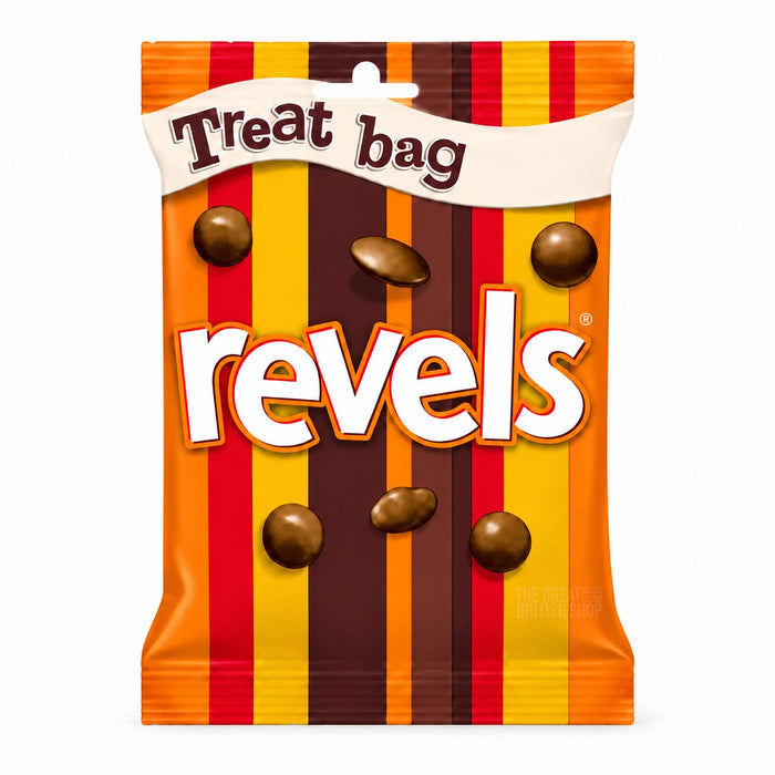 Revels Treat Bag - 71g, front view of the product packaging