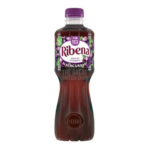 Ribena Blackcurrant - 250ml imported British grocery product available in Canada