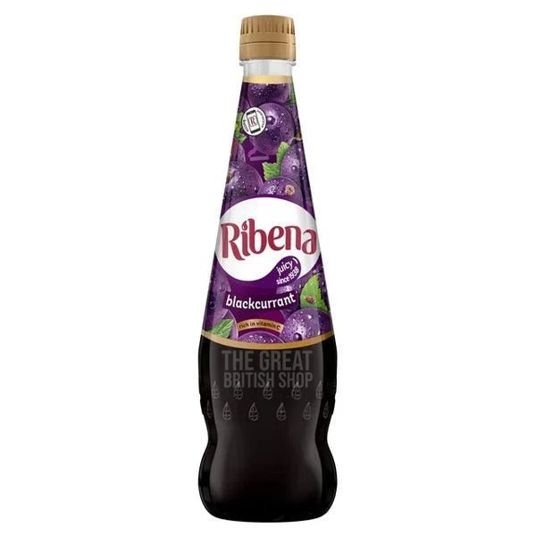 Ribena Blackcurrant Concentrate - 850ml imported British grocery product available in Canada