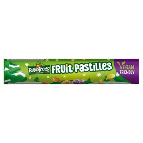 Rowntree's Fruit Pastilles Tube - 115g imported British grocery product available in Canada