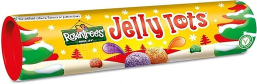 Rowntree's Jelly Tots Giant Tube - 115g imported British grocery product available in Canada
