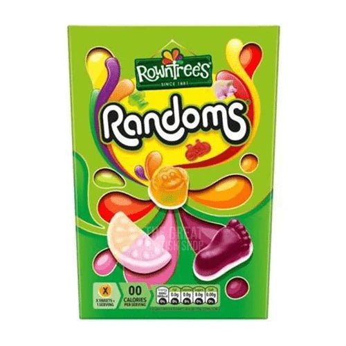 Rowntree's Randoms Carton - 320g imported British grocery product available in Canada