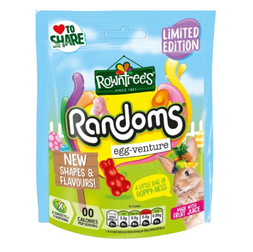 Rowntree's Randoms Spring Pouch - 130g | British Store Online | The Great British Shop