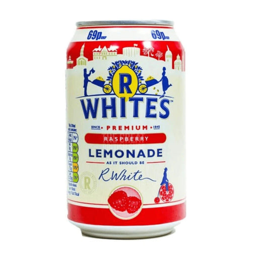 R.White's Raspberry Lemonade - 330ml imported British grocery product available in Canada