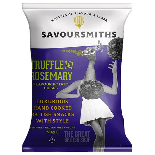 Savoursmiths Truffle & Rosemary - 40g imported British grocery product available in Canada