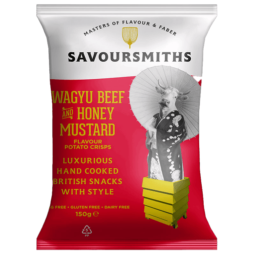 Savoursmiths Wagyu Beef & Honey Mustard - 40g | British Store Online | The Great British Shop