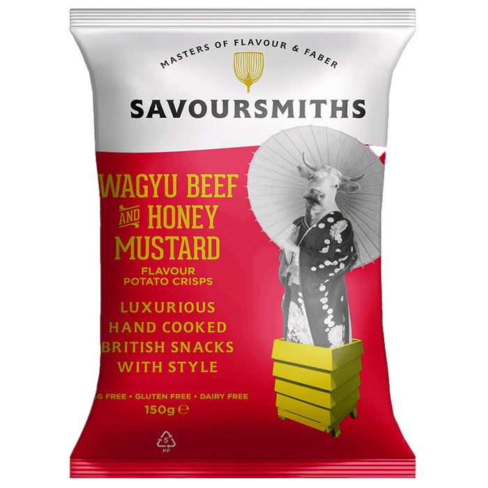 Savoursmiths Wagyu Beef & Honey Mustard - 40g | British Store Online | The Great British Shop
