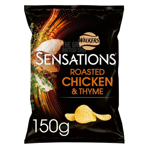 Sensations Roasted Chicken & Thyme imported British grocery product available in Canada