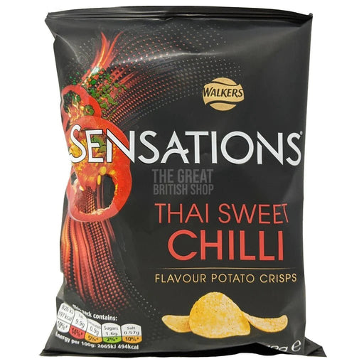 Sensations Thai Sweet Chilli - 150g imported British grocery product available in Canada