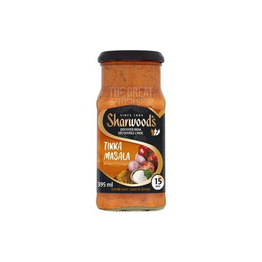 Sharwood's Tikka Masala Cooking Sauce - 420g imported British grocery product available in Canada