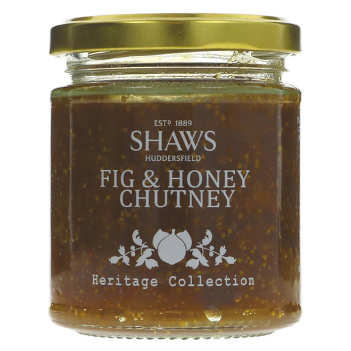Shaws Fig & Honey Chutney - 195g | British Store Online | The Great British Shop